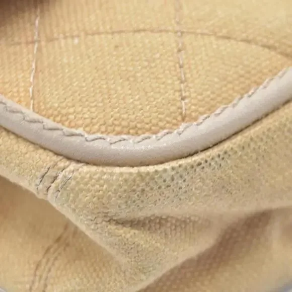 CHANEL 2006-2008 Medium Classic Lambskin Trimmed Canvas Line - Picture 12 of 15